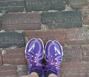 At the starting line on Union.