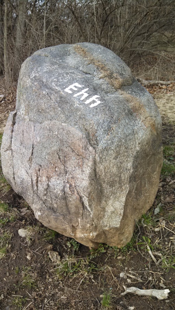 The rock that says Ehh.