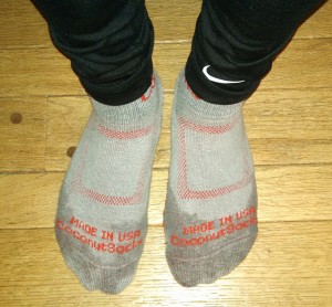Wet socks can affect training to race walk or speed walk a half marathon or walking 5K. Or racewalk training.