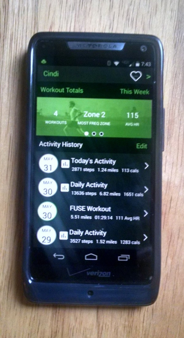The app used to track speed walking, fact walking race walking.