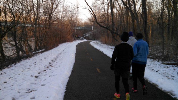 A streak entails race walking a set number of miles every day for a set period of time.