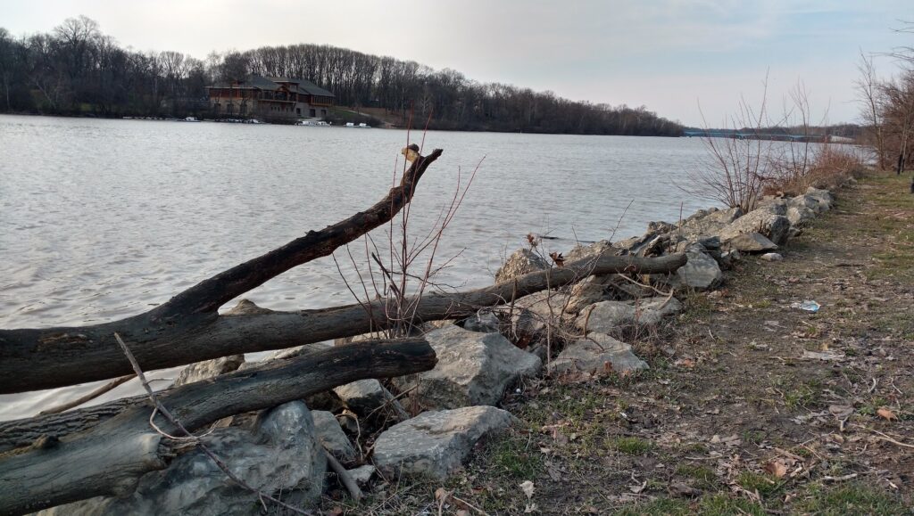 I love race walking and speed walking along the river at Griggs Reservoir.