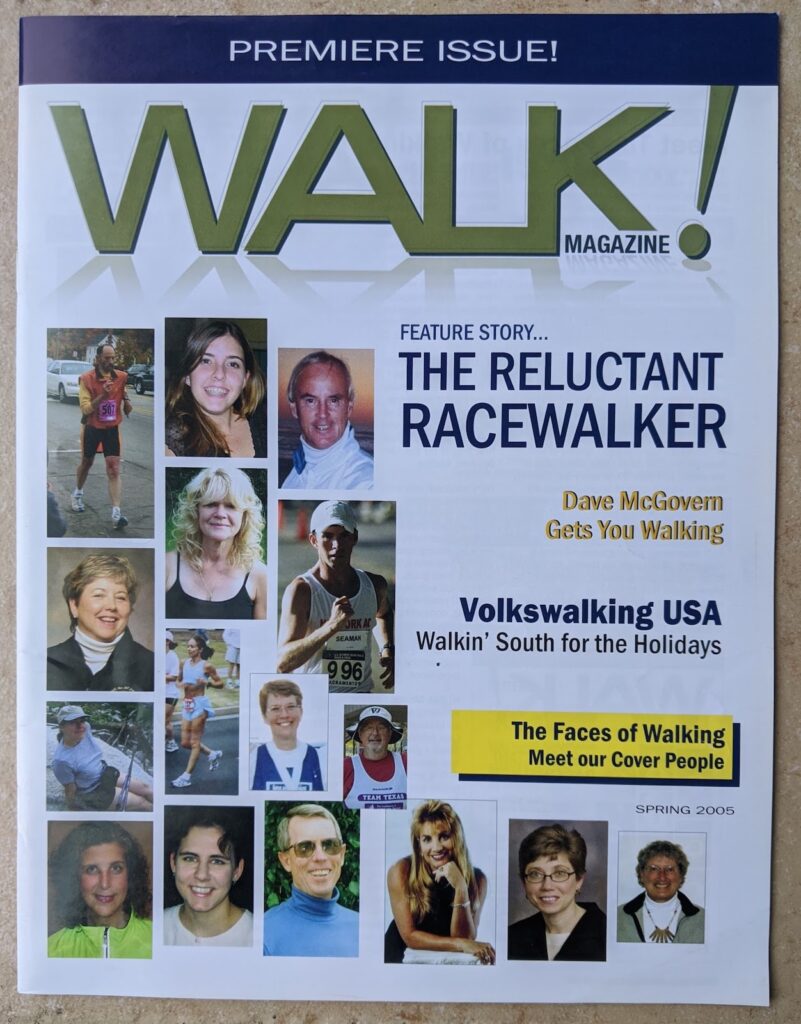 The premiere issue of WALK! Magazine published in the Spring of 2005. Now Cindi Leeman is relaunching the WALK Magazine Blog and Podcast.