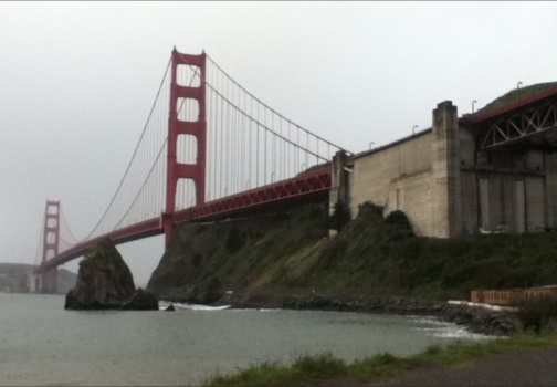 12K Across the Golden Gate Bridge was Fun