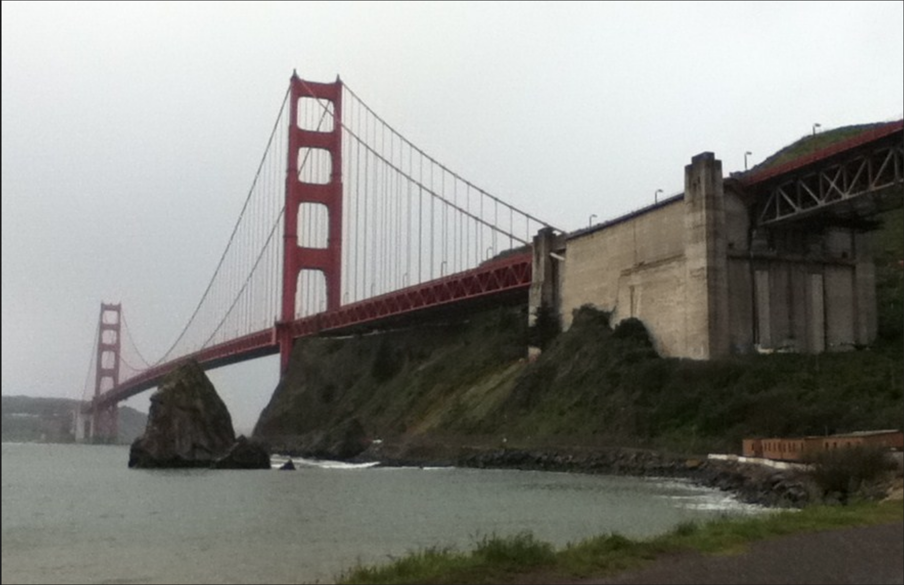 Taken during a 12K race in San Franciso that we race walked for WALK Magazine.