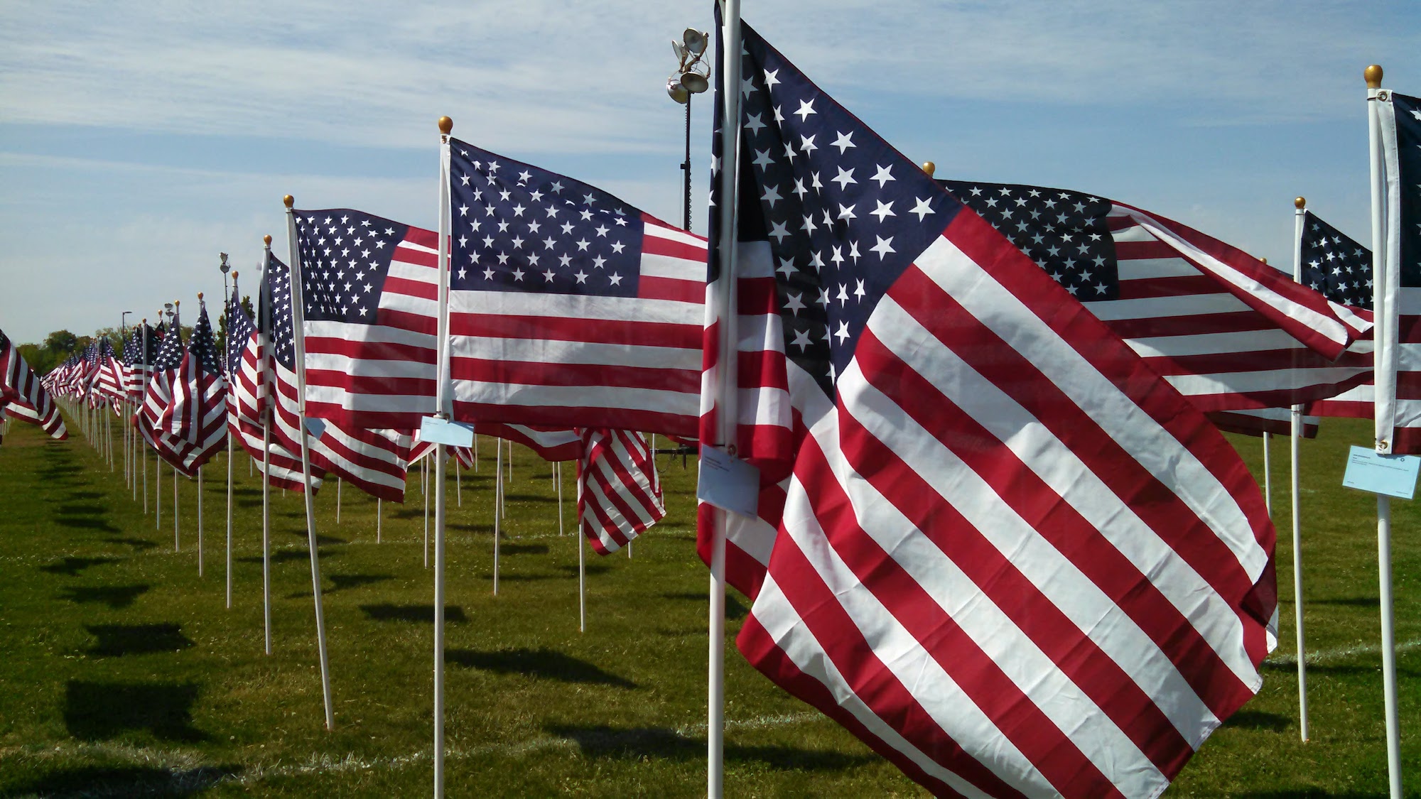 Race walking or speed walking a Memorial Day race is a tradition.